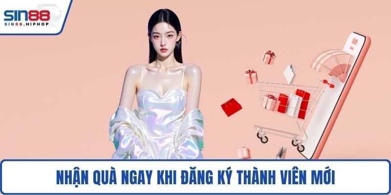 Nhận quà ngay khi đăng ký thành viên mới